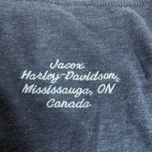 Women’s Harley-Davidson Gray Long Sleeve Shirt - Picture 7 of 7